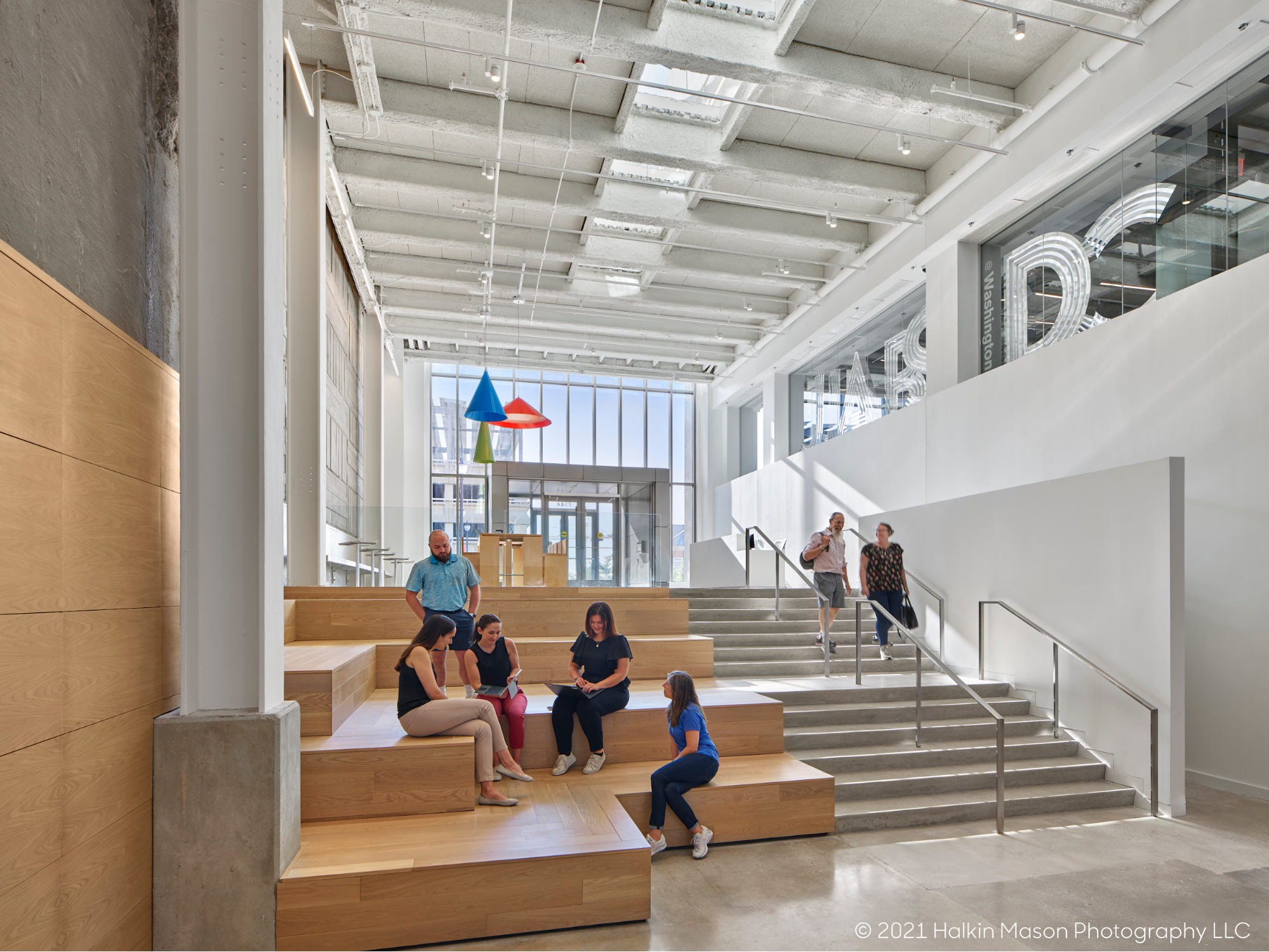 Lobby of Children's National Research & Innovation Campus